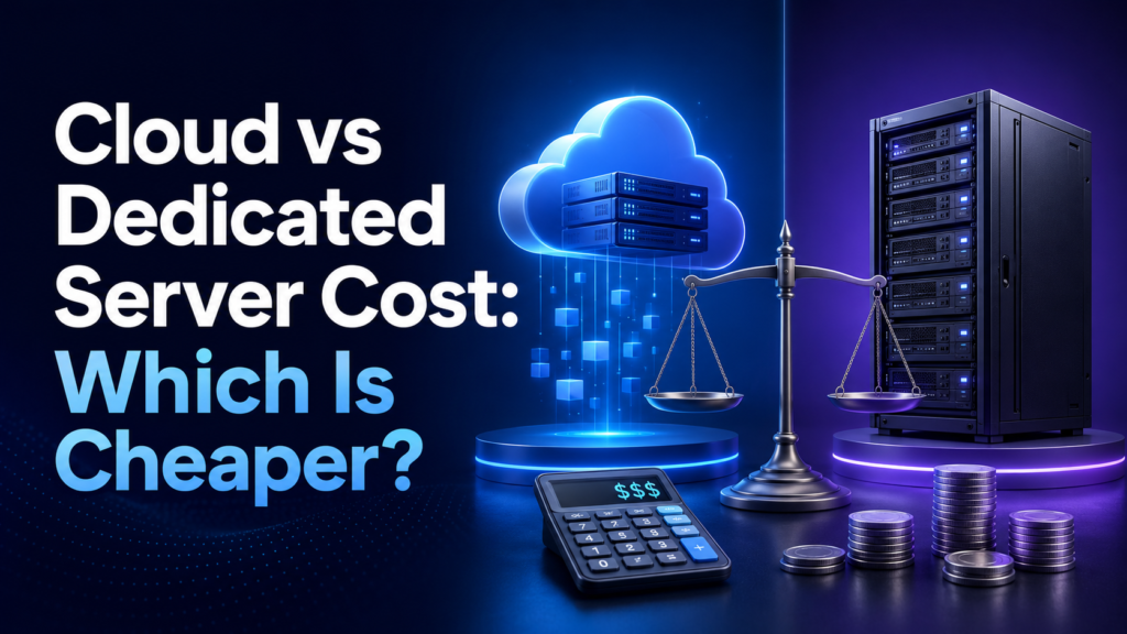 Cloud vs Dedicated Server Cost: Which Is Cheaper in 2026?