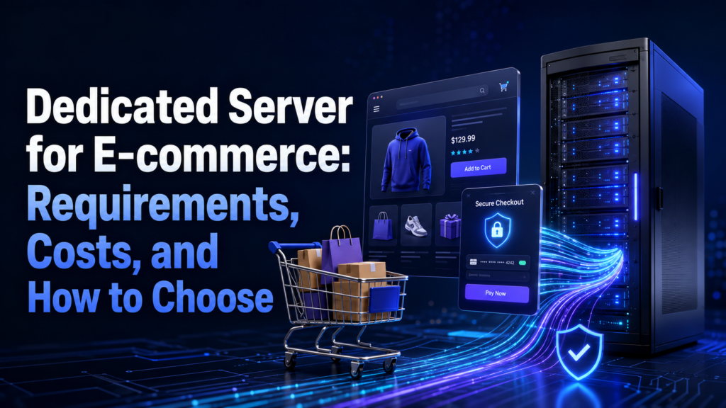 Dedicated Server for E-commerce: Requirements, Costs, and How to Choose in 2026