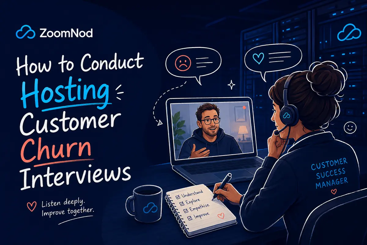 How to Conduct Hosting Customer Churn Interviews | ZoomNod