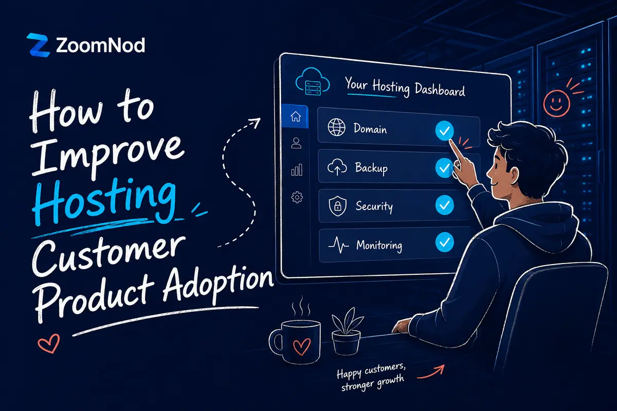 How to Improve Hosting Customer Product Adoption | ZoomNod