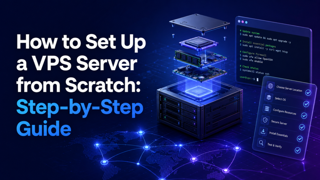 How to Set Up a VPS Server from Scratch in 2026: Step-by-Step Guide