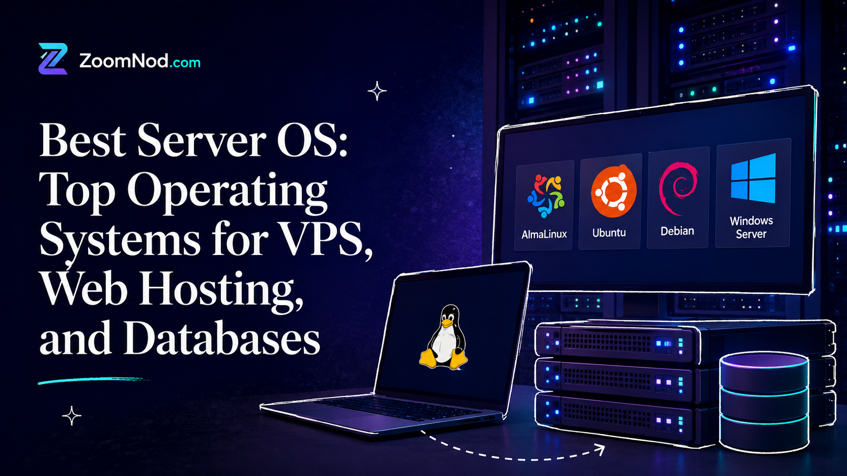Best Server OS: Top Operating Systems for VPS, Web Hosting, and Databases | ZoomNod