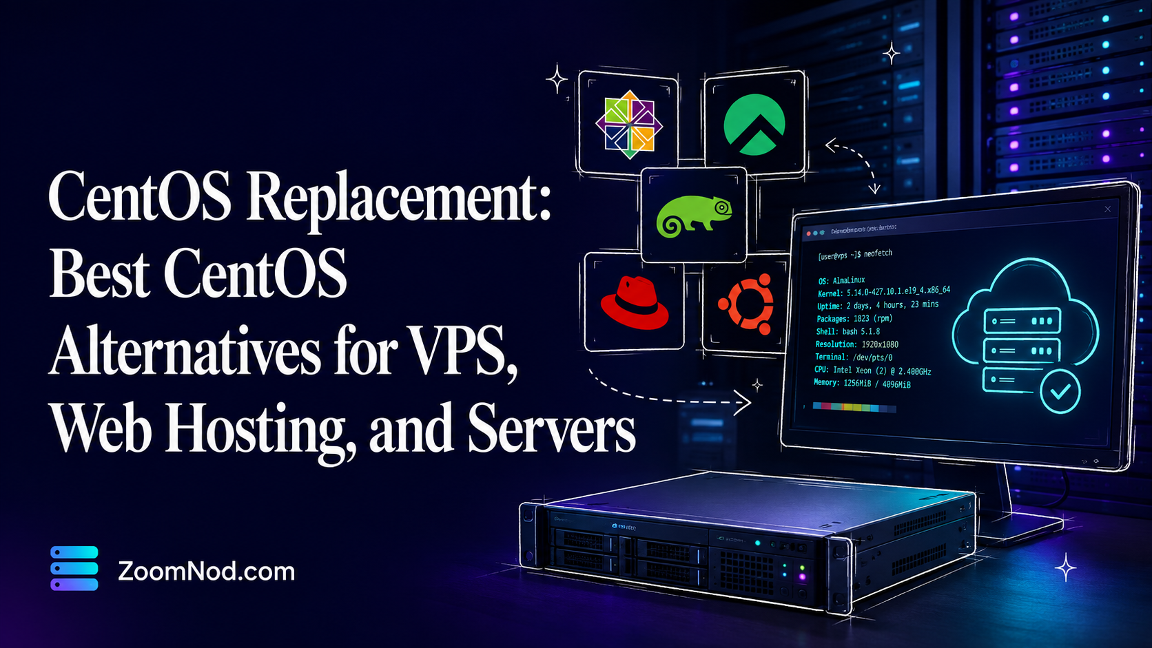 CentOS Replacement: Best CentOS Alternatives for VPS, Web Hosting, and Servers | ZoomNod