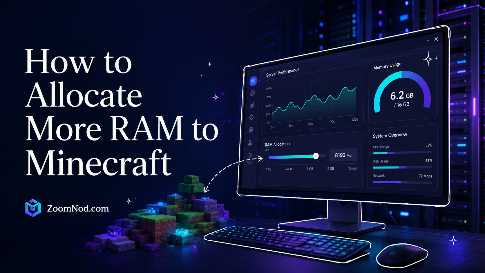 How to Allocate More RAM to Minecraft | ZoomNod