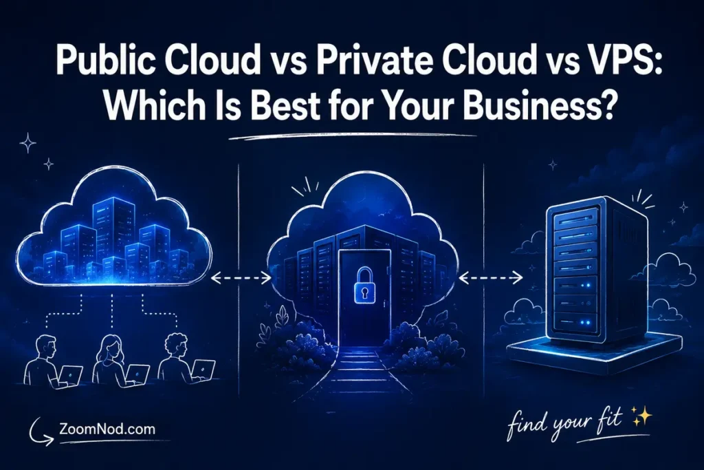Public Cloud vs Private Cloud vs VPS in 2026: Which Is Best for Your Business?