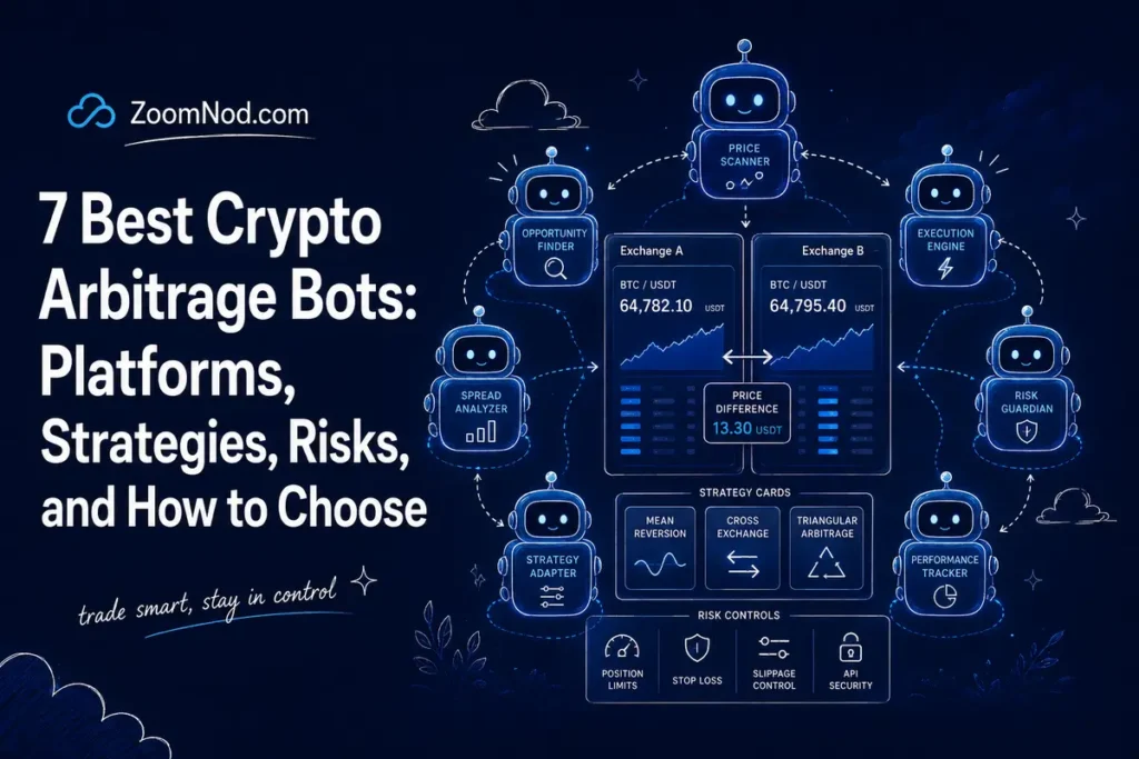 7 Best Crypto Arbitrage Bots in 2026: Platforms, Strategies, Risks, and How to Choose