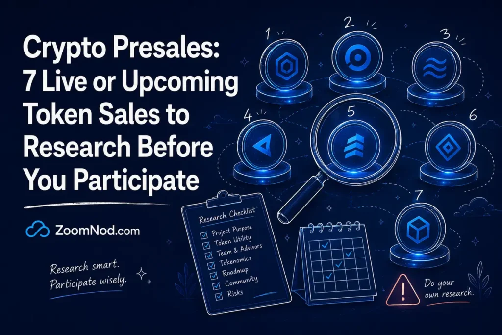 Crypto Presales in 2026: 7 Live or Upcoming Token Sales to Research Before You Participate
