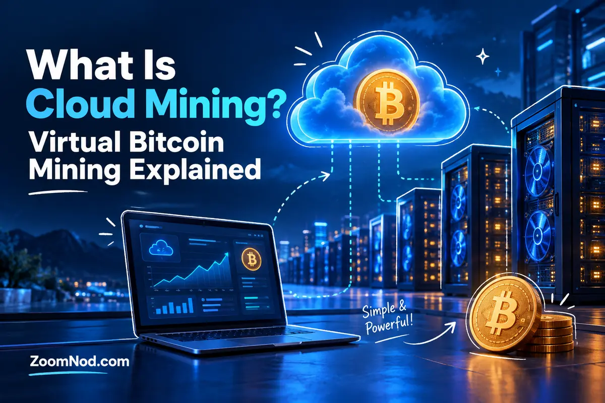What is cloud mining and how virtual Bitcoin mining works – ZoomNod
